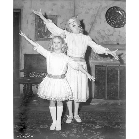 Whatever Happened To Baby Jane Girl and Woman in Same Dress Photo (Best Baby Girl Photos)