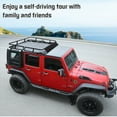 Universal Roof Rack Basket Car Top Luggage Carrier Cargo Holder Travel