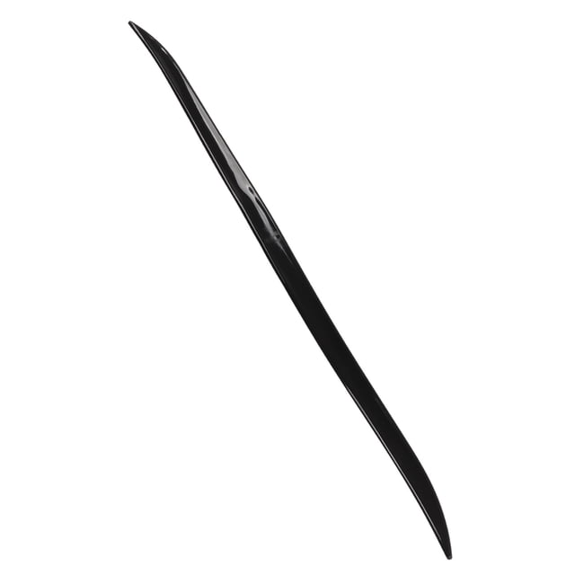 Trunk Spoiler, Universal Safe Driving Aerodynamic Rear Boot Wing Glossy Black With Double Side Adhesive For Modification