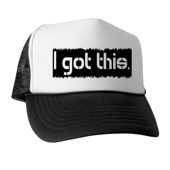 CafePress - I Got This - Adjustable Unisex Printed Trucker Hat with Mesh Back