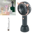 thumbnail image 3 of Cat Ears Handheld Fan Small Windproof Pocket Desktop Usb Personal Fans, 3 of 8