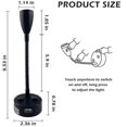 thumbnail image 4 of Luz de lectura LED de 12 V-24 V, lámpara de lectura regulable para RV con cargador USB, para luz de noche para caravana, camión, remolque, RV, 2 unidades, color negro, el mejor regalo (hy), 4 of 4