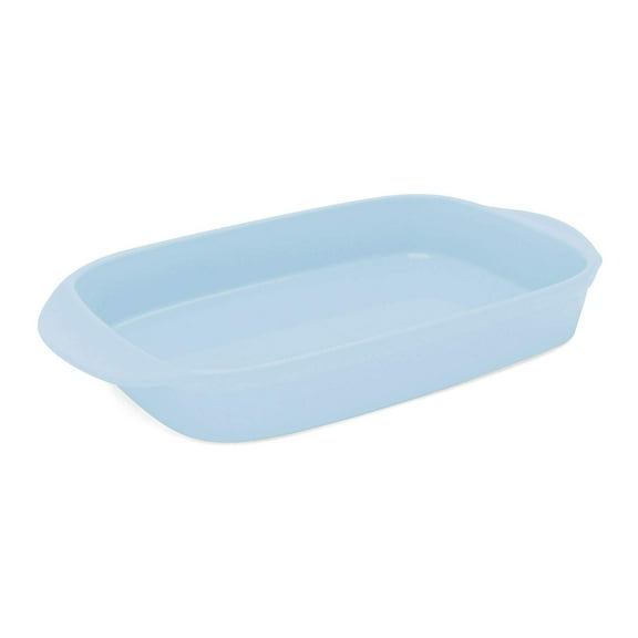 Chantal Ceramic Classic Rectangular Baker, 9 x 13 inches, Glacier Blue