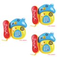 thumbnail image 1 of sweethay Color Random Children Cartoon Style Musical Birthday Telephone Toy Gift Powered Multifunctional Battery Educational Type1, 1 of 6