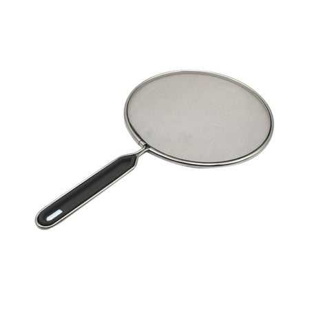 

2PCS Grease Splatter Screen Guard for Frying Pan Stainless Steel Flat Oil Net Splash Cover Skillet Lid 25cm
