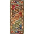 thumbnail image 4 of Unique Loom Outdoor Southwestern Collection Area Rug - Adana (2' x 5' 1" Runner Multi/Brown), 4 of 9