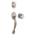 thumbnail image 1 of Essentials by Weiser Handleset with Colonial Knob in Satin Nickel, 1 of 1
