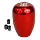 thumbnail image 2 of Perilla de palanca de cambios para coche de 5 velocidades, manija de aleación, instalación rápida, accesorio de Material Premium Rojo, 2 of 8