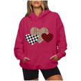 thumbnail image 1 of Ichuanyi liquidación para mujer cuello de manga larga con capucha impresión casualidad blusa blusa tops tops ICHUANYI WER202308216066, 1 of 4