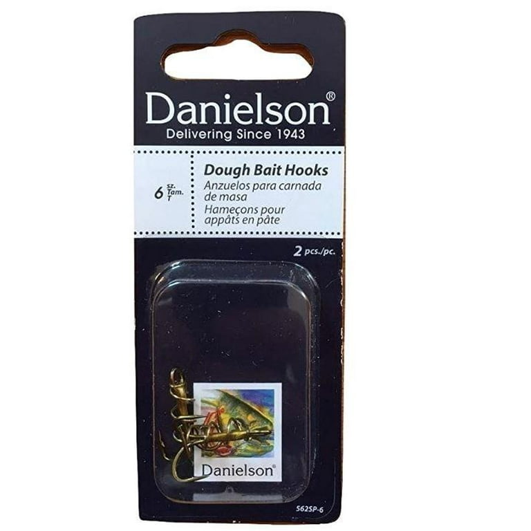 Danielson Gold Aberdeen Snelled Hooks 6 Per Pack Many Sizes Pick Fixed Ship