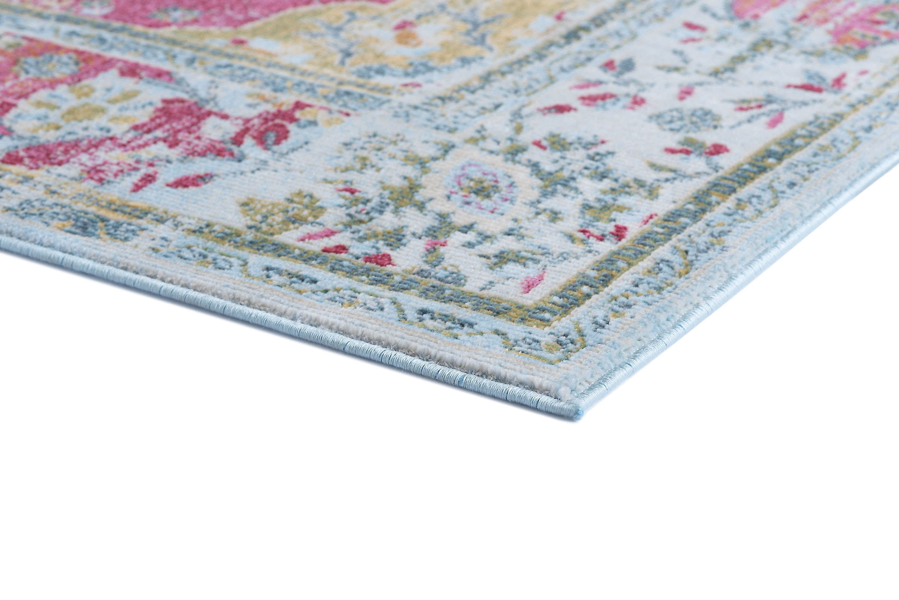 Transitional 5x8 Area Rug (5'3'' x 7'3'') Oriental Multi-Color Living Room Easy to Clean