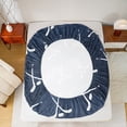 thumbnail image 5 of Manfei Sports Game Bed Sheets,Ice Hockey King Sheets,Blue White Sheet Set For Children,Breathable Room Decor,4-Piece, 5 of 7