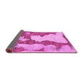 thumbnail image 2 of Ahgly Company Indoor Rectangle Abstract Pink Modern Area Rugs, 2' x 4', 2 of 4
