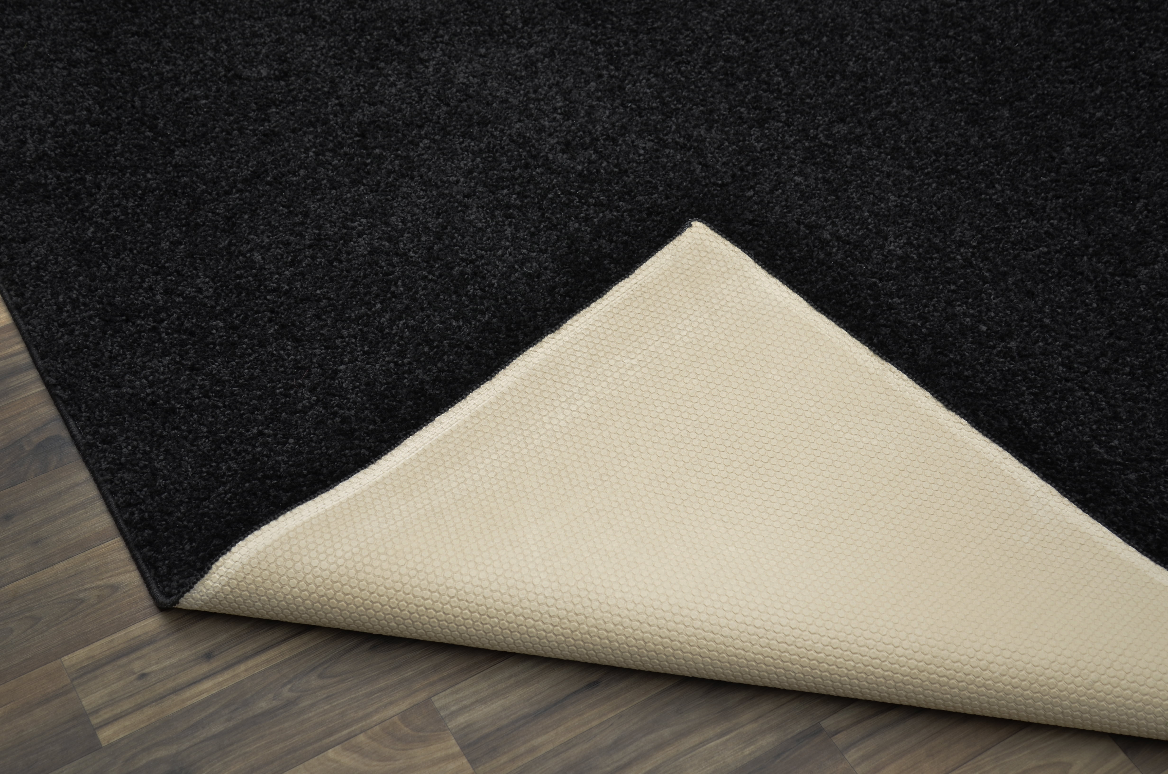 Garland Rug Skyline Shag Black Indoor Area Rug, 5' x 7'