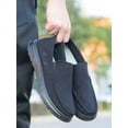thumbnail image 6 of SIMANLAN Mens Slip On Loafers Shoes Wide Width Casual Boat Shoes Comfort Walking Shoes, 6 of 9