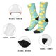 thumbnail image 5 of Balery Yellow Lemon Calcetas Largas con Estampado para Hombre y Mujer – Suaves y Transpirables, Talla Única (US 5-11), 5 of 6