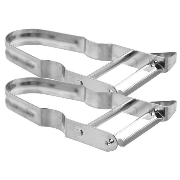 UPGRATOR Set of 2 Handheld Vegetable Peelers, Compact and Versatile Tools Perfect for Kitchen and Cooking Tasks