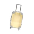 thumbnail image 4 of Runquan Mini Suitcase Candy Box Portable Eyelash Holder for Makeup Kids Toy Dress up Yellow, 4 of 8