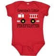 thumbnail image 3 of Inktastic Grandpa's Little Firefighter Boys Baby Bodysuit, 3 of 5