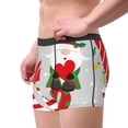 thumbnail image 2 of Logiee Christmas Gnome With Love Print Mens Boxer Briefs,Boxer Briefs for Men,Breathable Stretch Underwear,Boys Boxer Briefs-Small, 2 of 5