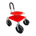 thumbnail image 4 of DOLITY Chariot de Jardin à Roulettes Antidérapant pour Plantation, Entretien de Pelouse et Entretien Automobile Rouge, 4 of 9