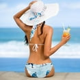 thumbnail image 5 of Ice Hockey Swimsuit Women Bikini Set with Detachable Sponge and Adjustable Strap, Two-Pack, Beach Pool Vacation., 5 of 6