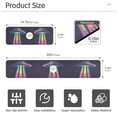 thumbnail image 3 of Yayeee Faucet Mat for Kitchen Sink 14.7" Diatomite Long Splash Guard Pad, Purple UFO, 3 of 7