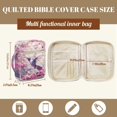 thumbnail image 7 of ZUXONGSY Hummingbird Cherry Blossom Print Bible Cover Case for Women Large Bible Holder Lightweight Christian Tote Bag with Multiple Pockets Christian Gift for Daily Use, 7 of 7