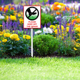 thumbnail image 3 of Eveokoki Please Keep Off The Grass Yard Sign with Stakes 8x12in, Sturdy Aluminum Yard Signs Rust Free, Keep Off The Grass Yard Sign, Stay Off Grass Signs, Easy to Install, 3 of 6