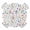 Multi, variant on Blue Flower Plant Round Tablecloth for 36-44 Inch Tables,Fitted Table Cover with Elastic Edge,Retro Country Tree Branch Leaves Waterproof Outdoor Table Cloth Protector for Patio Garden Dinner Picnic