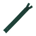 thumbnail image 1 of UNIQUE CREATIV All‑Purpose Closed‑End Zipper, 18 cm, Forest Green, 1 of 3
