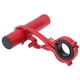 thumbnail image 5 of Soporte multifunción de 10 cm para faros delanteros y ordenadores, extensor de manillar de bicicleta de aleación de aluminio rojo, 5 of 8