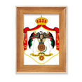 thumbnail image 1 of Jordan Asia National Emblem Desktop Wooden Photo Frame Display Picture Art Painting Multiple Sets, 1 of 3