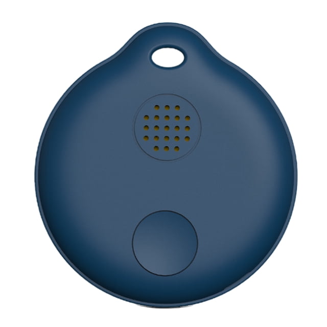 Rastreador Bluetooth Alarma Anti-Perdida Mini Redonda Para Llaves Carteras Equipajes Nio Azul SM SunniMix Rastreador bluetooth