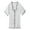 White, variant on LIaqionyy Women's Silk Robes Dress Short Sleeve Button Down Short Nightgown Pajamas Satin Bathrobe