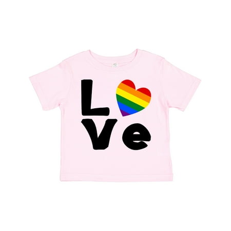 

Inktastic Gay Love Black Gift Toddler Boy or Toddler Girl T-Shirt