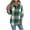 Green, variant on Hueook Barn Jackets for Women Women Coat Women‘s Casual Oversize Fall/Winter Plaid Lapel Long Sleeve Coat Outwear Jackets Green M