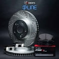 thumbnail image 2 of R1 Concepts Front Brakes and Rotors Kit |Front Brake Pads| Brake Rotors and Pads| Optimum OEp Brake Pads and Rotors |Hardware Kit WGUH1-54073, 2 of 5