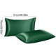 thumbnail image 3 of Paquete de 2 fundas de almohada para cuerpo de satén refrescante | Estuche largo de terciopelo suave y transpirable para durmientes calientes y sudores nocturnos | Comodidad para todas las, 3 of 6