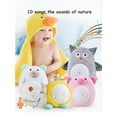 thumbnail image 3 of Luz de noche para bebé con sensor activado - Regalo de peluche para bebé - Canción de cuna - Sonidos de ruido blanco, música y luces - Juguete infantil - Regalo único para recién nacidos - Ayuda para, 3 of 5