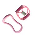 thumbnail image 2 of Sonducket Anillo de yoga ocho Camilla-Ejercicio Hombro y espalda Pilates Anillo Body-Building Pull con dilatador de pecho Accesorios para máquinas de ejercicios, 2 of 6
