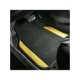 thumbnail image 2 of Tuqiang Tapis de Sol pour Voiture for Lexus for RX350L Velours-Form-fit Doublures Suède Noir et Jaune, 2 of 5