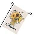 thumbnail image 2 of Bandera de jardín Girasol Impreso Primavera Yard Banner Decoración de arpillera Bandera de granja, Tipo 1 Eigraketly HA005809-01, 2 of 6