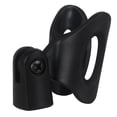 thumbnail image 3 of Miangastore Black Plastic Mic Holder Clip Elliptical Shaped Adjustable and Rotatable for Handheld Transmitters 3.5 inches, 3 of 8