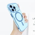 thumbnail image 2 of Funda de teléfono LCHULLE para iPhone 13 Pro Max para mujeres y niñas, azul, 2 of 8