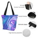 thumbnail image 4 of Disketp Swirl Blue And Purple Bolsa de Hombro Casual para Mujer, Bolso Cruzado para Compras, Viajes y Uso Diario, 4 of 6