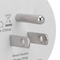 thumbnail image 2 of HLONK 3 Holes Mini WiFi Smart Socket Voice Control Remote Controlling Phone Timing Receptacle US Plug 100‑240V 10A, 2 of 7