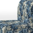 thumbnail image 4 of Designart "Romantic Swirls In Cobalt III" Chaise d'Appoint Rembourrée à Tourbillons Bleus - Fauteuil Cottage pour Salon, 4 of 7