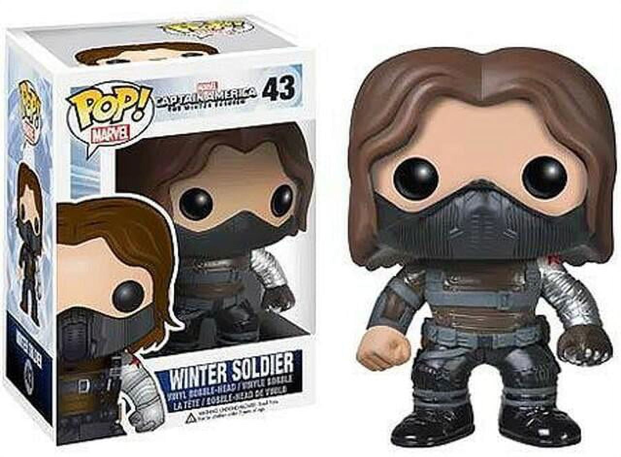 【超希少品】Funko Winter soldier ウィンターソルジャー限定版 Funko, Marvel, Winter Soldier Pop Vinyl Bobble Head - Walmart.com