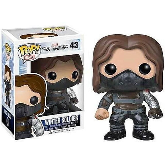Funko Captain America: The Winter Soldier POP! Marvel Winter Soldier Vinyl Bobble Head #43 [No Mask]